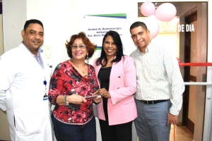 El Hospital Docente Semma Santo Domingo (HDSSD), design&oacute; con el nombre de la Dra. Doris Miguel Morales la unidad de quimioterapia ambulatoria